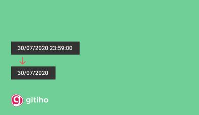 HƯỚNG DẪN CÁCH TRÍCH XUẤT DỮ LIỆU NGÀY (DATETIME) TRONG CHUỖI TIMESTAMP TRÊN GOOGLE SHEETS